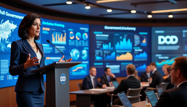 découvrez la présentation de leslie beavers sur l'actualisation des systèmes informatiques du dod, axée sur l'amélioration de l'efficacité gouvernementale. ne manquez pas cette occasion d'explorer les innovations et les défis rencontrés dans le cadre de la transformation numérique au sein du département.